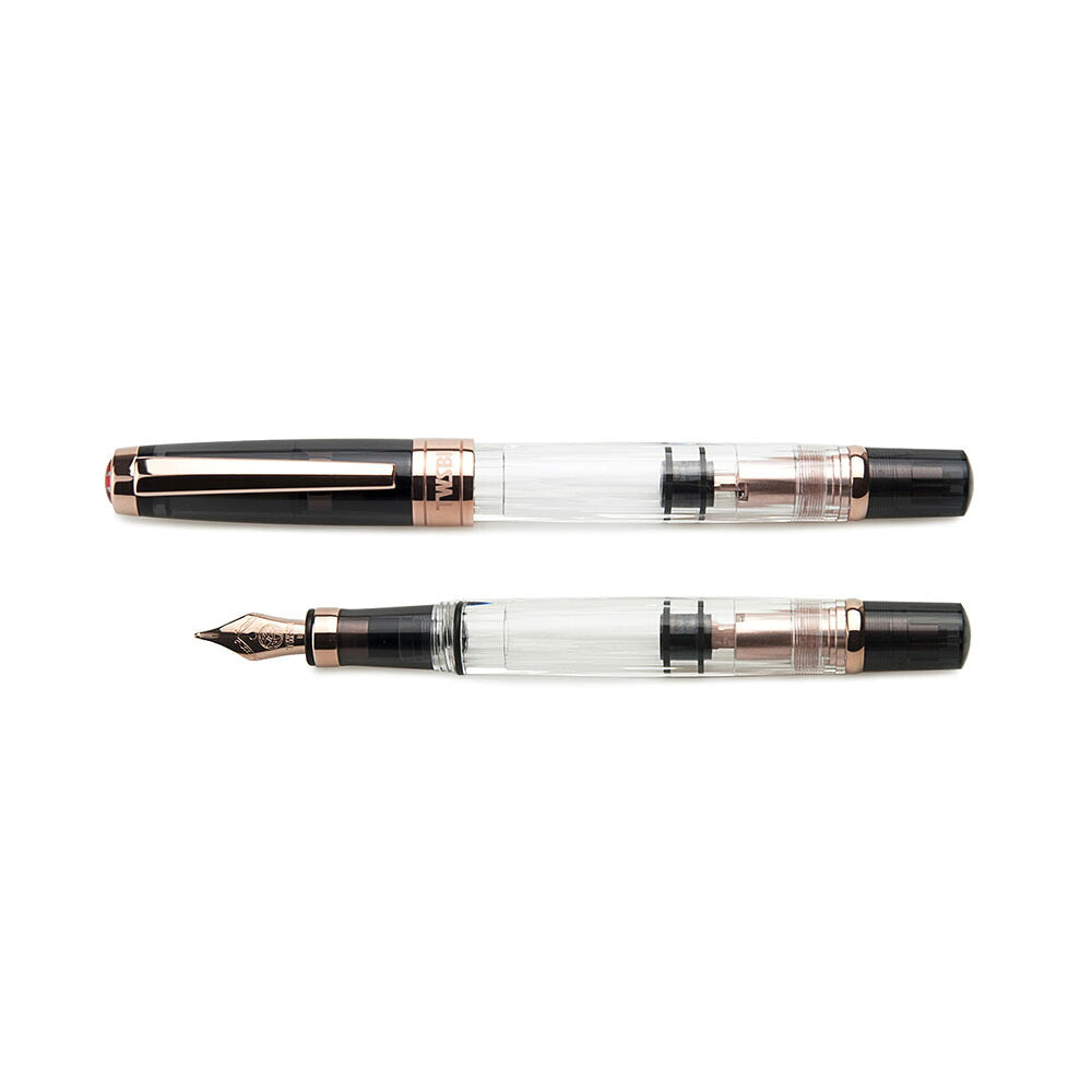 TWSBI ツイスビー 万年筆 ダイヤモンド580 スモーク ローズゴールドTW100736/TW100737/TW100738/TW100739/TW100740 JAN:4711467445643
